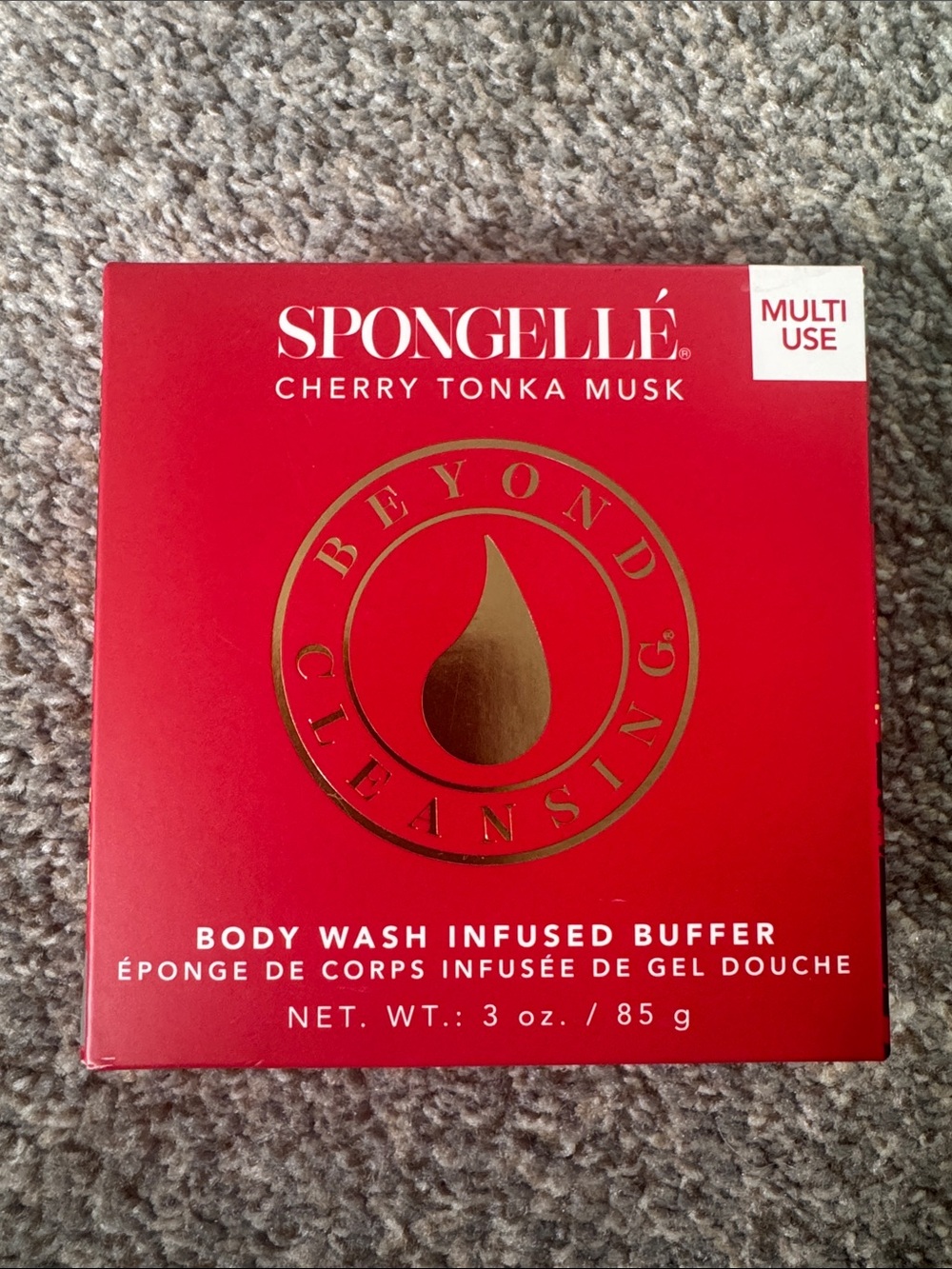 Spongelle body was infused buffer - CHERRY TONKA MUSK
